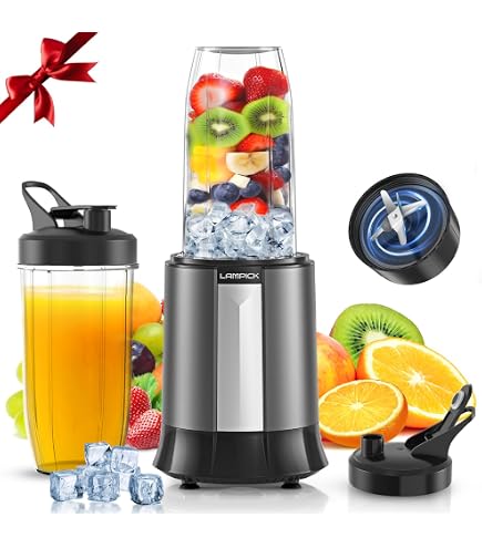 Magic Bullet Essential Personal Blender - 250W Motor, Tall Cup, Stainless Blade, To-Go Lid, Silver - View #4
