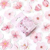 Amazon | Doyime シール 桜 90枚 フレークシール ステッカー 桜