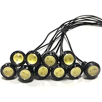 Amazon.co.jp: k-cocochi LED 丸型 牛目 デイライト 防水 12V