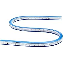 Amazon.co.jp: シンワ測定(Shinwa Sokutei) 自在曲線定規 目盛付き