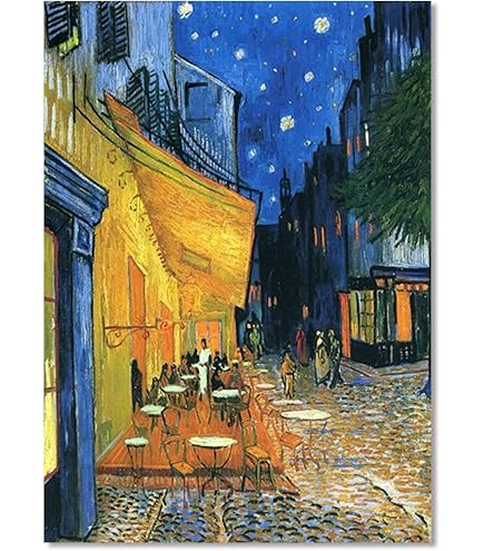 Amazon | 14CT クロスステッチキット《ローヌ川の星月夜》クロス