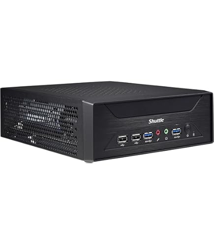 Amazon | Shuttle 小型ベアボーンPC 200x78x250mm ブラック