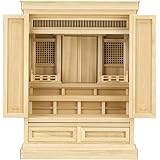 仏壇屋 滝田商店 祖霊舎 神徒壇 23号(内欄間) 高さ70cm×巾53cm 神道の霊璽(御霊代)を祀る 御霊舎 日本製