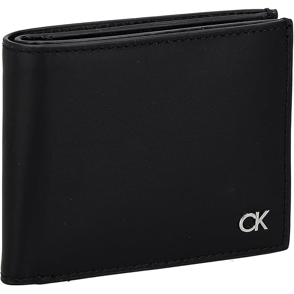 【新品】カルバンクライン 2つ折り財布 CKロゴレディースウォレット 軽量 黒 ☆カルバンクライン Calvin Klein☆CKロゴ財布 2つ折り財布 女性