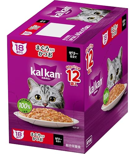 Amazon.co.jp: カルカン パウチ やわらかペースト 11歳から 60g×12袋