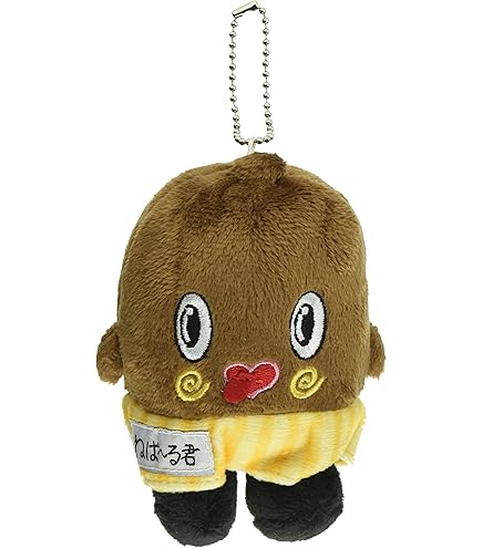 ねば〜る君直筆サイン入りぬいぐるみ Amazon.co.jp: ねば～る君ボールチェーン(ハート目） : おもちゃ