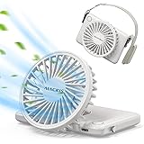 Amazon エレス Ifan Shells グレー アイファン シェルエス 充電式 折り畳み式 ミラー付き ネックファン コンパクト 強風 連続使用13時間 Ifan 携帯扇風機 通販