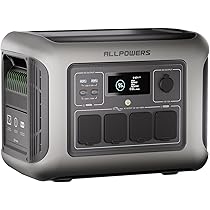 Amazon.co.jp: ALLPOWERS R1500 LITE ポータブル電源 リン酸鉄 1056Wh