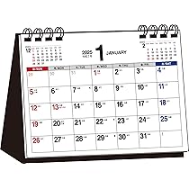 Amazon.co.jp: 【T11】 2025年 シンプル卓上カレンダー ［A5ヨコ