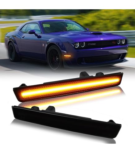 Amazon | VLINCAR LEDヘッドライト Dodge Challenger 2008-2014