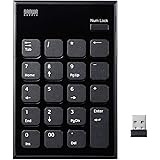サンワサプライ ワイヤレステンキー USB A接続 パンタグラフキー ブラック NT-WL21BK