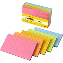 ふせんです Amazon.co.jp: POPSFL 付箋 罫線入り 150×100mm 45枚×8パッド 大
