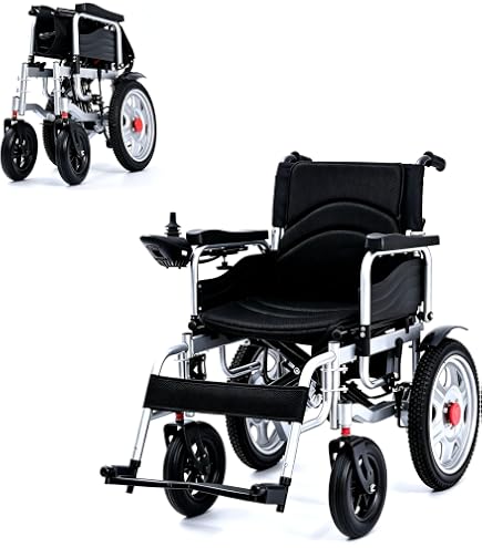 Amazon | 軽量折りたたみ電動車椅子 炭素鋼20kg 20AHリチウム電池 30km