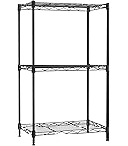 Amazon｜Amazonベーシック 3段スチールラック 棚 メタルラック 耐荷重