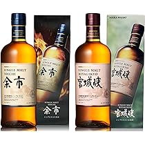 サントリー　白州　NIKKA WHISKY　余市　セット Amazon.co.jp: 【箱付き】ニッカウイスキー飲みくらべセット