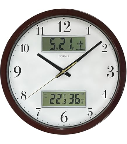 日付・曜日表示付き掛時計 楽天市場】曜日 掛け時計の通販