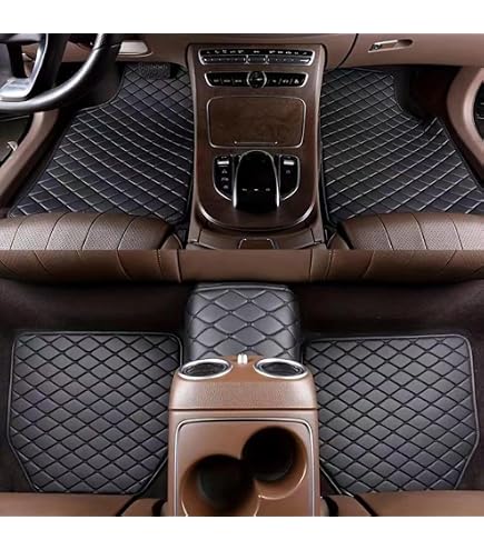 Universal Rear Tunnel Middle Car Floor Mat Hard Wearing 3mm in Rubber