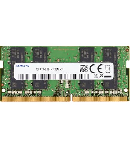 Samsung 16GB DDR4 3200MHz SODIMM PC4-25600 CL22 2Rx8 1.2V 260-Pin