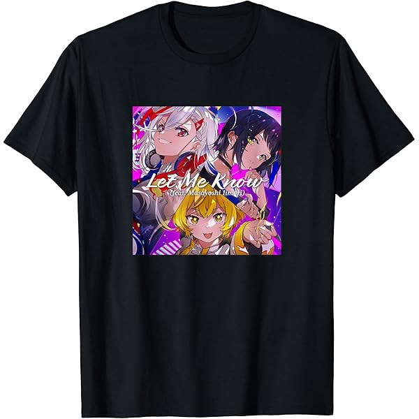 Amazon | 電音部 黒鉄たま 楽曲ジャケット 001 Tシャツ | T