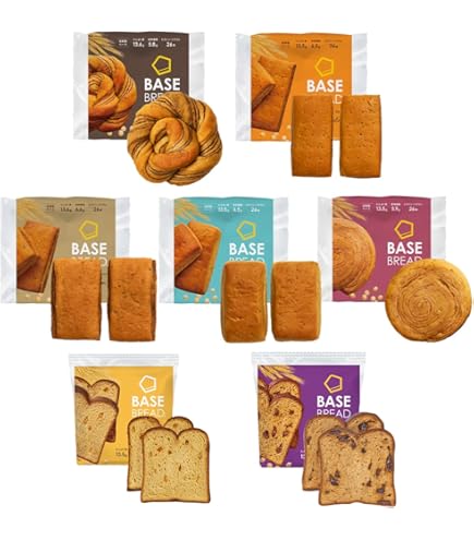 Amazon.co.jp: ベースブレッド 7種 14袋 パン [チョコ・メープル