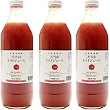 北海道 大雪山トマトジュース 無塩 (1000ml×3本)
