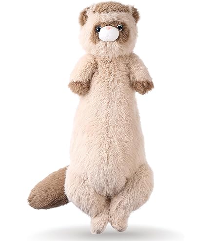 Amazon.co.jp: Aurora World Miyoni黒足フェレットぬいぐるみ