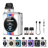 【MTL& RDL向け】Vaporesso XROS 4 Nano Kit ポッド型 電子タバコ COREX 2.0 ベイプ vape ベパレッソ 小型 スターターキット 1350mAH 1.3''TFTスクリーン水蒸気タバコ でんしたばこ 2A急速充電 コンパクト禁煙グッズ タール0 ニコチンなし 正規品 (レーストラック)