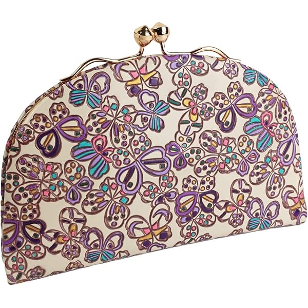 Amazon | [友禅文庫] 財布 レディース 長財布 がま口 がま口財布