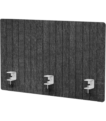 Amazon.co.jp: Keemute 卓上パーテーション 間仕切り 折り畳み式 吸音