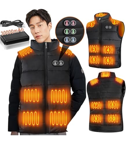 Amazon.co.jp: オーエスピー 電熱ヒートベスト OSP : ファッション