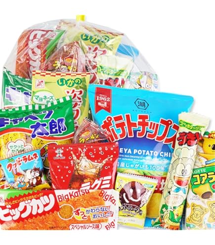 Amazon.co.jp: 【お菓子の詰め合わせ】 河中堂 500円 おまかせお菓子