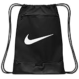 [ナイキ] メンズ トレーニングバッグ ブラジリア9.5ドローストリングジムサック 軽量 カジュアル スポーツ BRASILIA 9.5 DRWSTRG GYM SACK DM3978 ブラック/ブラック/ホワイト サイズなし