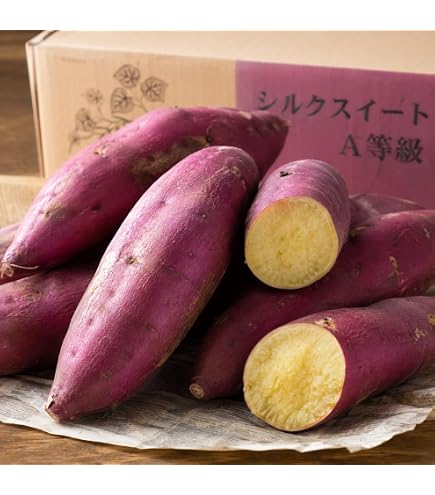 Amazon.co.jp: 千葉県産（JAかとり）さつまいも シルクスイート 秀品 L