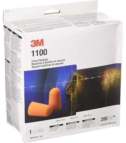 Amazon | 3M EAR Classic スリーエム クラシック 耳栓 (200ペア 箱入り