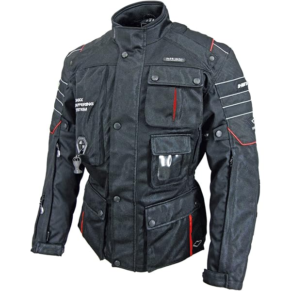 Amazon.co.jp: hit-air エアバック付ジャケット Motorrad2 Mesh ライト
