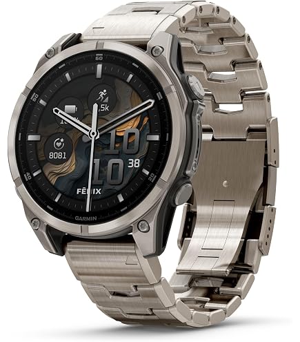 Amazon | GARMIN QuickFit F6 22mm Chestnut Leather 010-12863-15