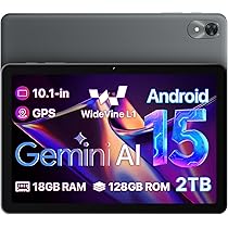 Amazon.co.jp: 【Android 15 タブレットGemini AI搭載 】10インチ