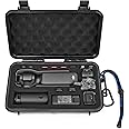 Lekufee Osmo Pocket 3 Travel Waterproof Hard Case for DJI Vlog Camera Osmo Pocket 3 Creator Combo, DJI Pocket 3 Camcorder, DJI Vlog Action Camera and Accessories (Case Only), black, Travel, Sports,