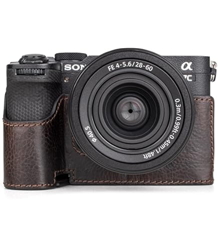 Amazon | TP Original ハンドメイド 本革 ハーフカメラケース バッグ