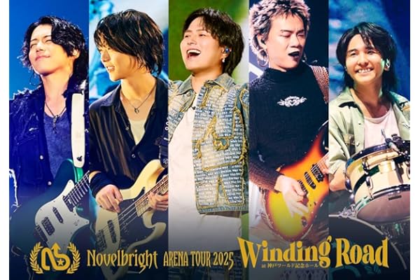 【Amazon.co.jp限定】Novelbright ARENA TOUR 2025 〜Winding Road〜 at 神戸ワールド記念ホール (3枚組)　 (特典:ビジュアルシート付) [DVD]