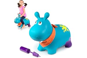 B. toys かばさんのライドオンホッパー 弾む乗り物おもちゃ 子供向け乗用玩具 1歳半~ 正規品