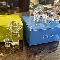 Amazon.co.jp: ペコちゃんポコちゃん ガラス置物 箸置き 不二家