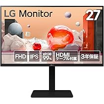 【LG】27型フルHDディスプレイ(27BP450Y-B) LG 27BP450Y: 27-inch Full HD (1920x1080) IPS Monitor | LG