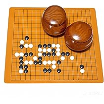 Amazon | 囲碁 セット （ 碁笥 碁石 囲碁盤 ） ナツメ木製碁笥