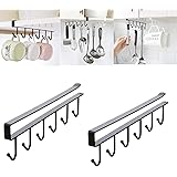 Mug Holder,Coffee Cup Holder,Kitchen Utensil Storage Hook,Cabinet Storage Hook,Wall Mounted Home Storage Hooks for Pots,Pans,