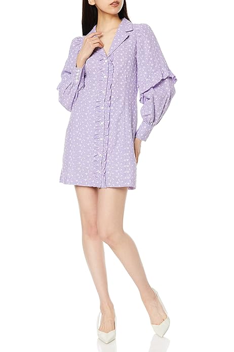 Amazon.co.jp: [コエル] カクテルドレス 2WAYラメフラワーワンピース  