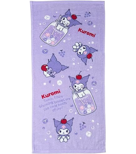 Amazon｜フェイスタオル クロミ ファンシースナック サンリオ 34cm x