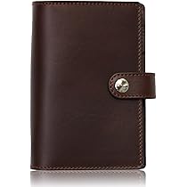 自由手帳 ミニ6 ダークブラウン×ブラック システム手帳ミニ6（ダークブラウン） | システム手帳 | YOSHINA