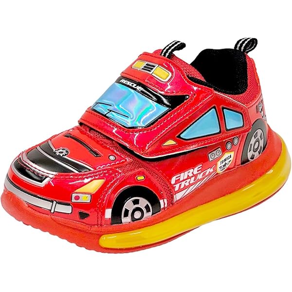 Amazon | [トミカ] 男の子 ボーイズ 光る スニーカー 運動靴 (10694