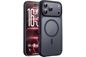 【15FT耐衝撃&カメラ保護】TOCOL iPhone 18 Pro 用 ケース Qi2 Magsafe対応 ワイヤレス高速充電 | 20N強磁力 軍用規格耐衝撃 カメラコントロール対応 縁高設計 カメラボタン保護 超薄軽量 割れない 指紋防止 滑り
